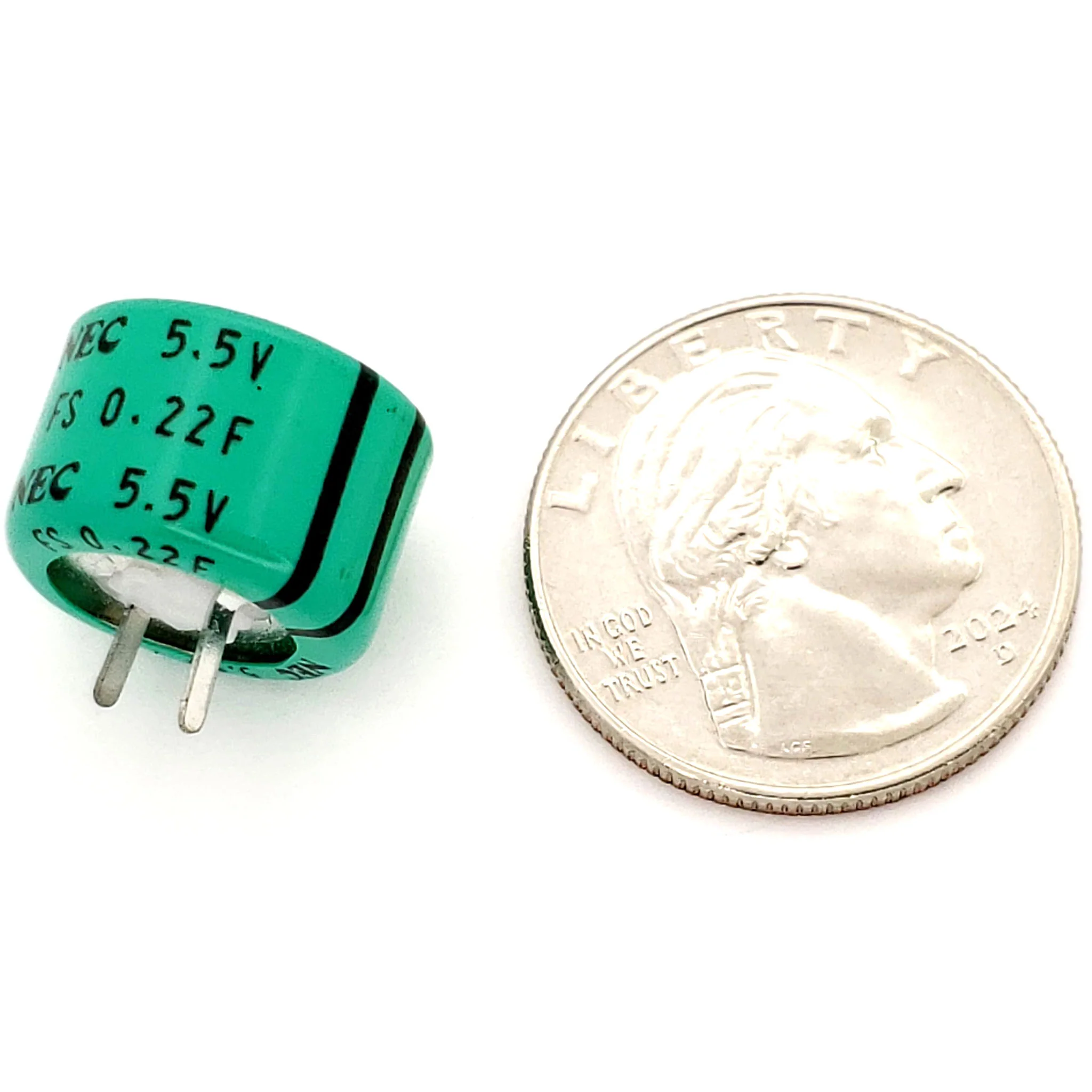 0.22F 5.5 Volt Electrolytic Super Capacitor - Image 2