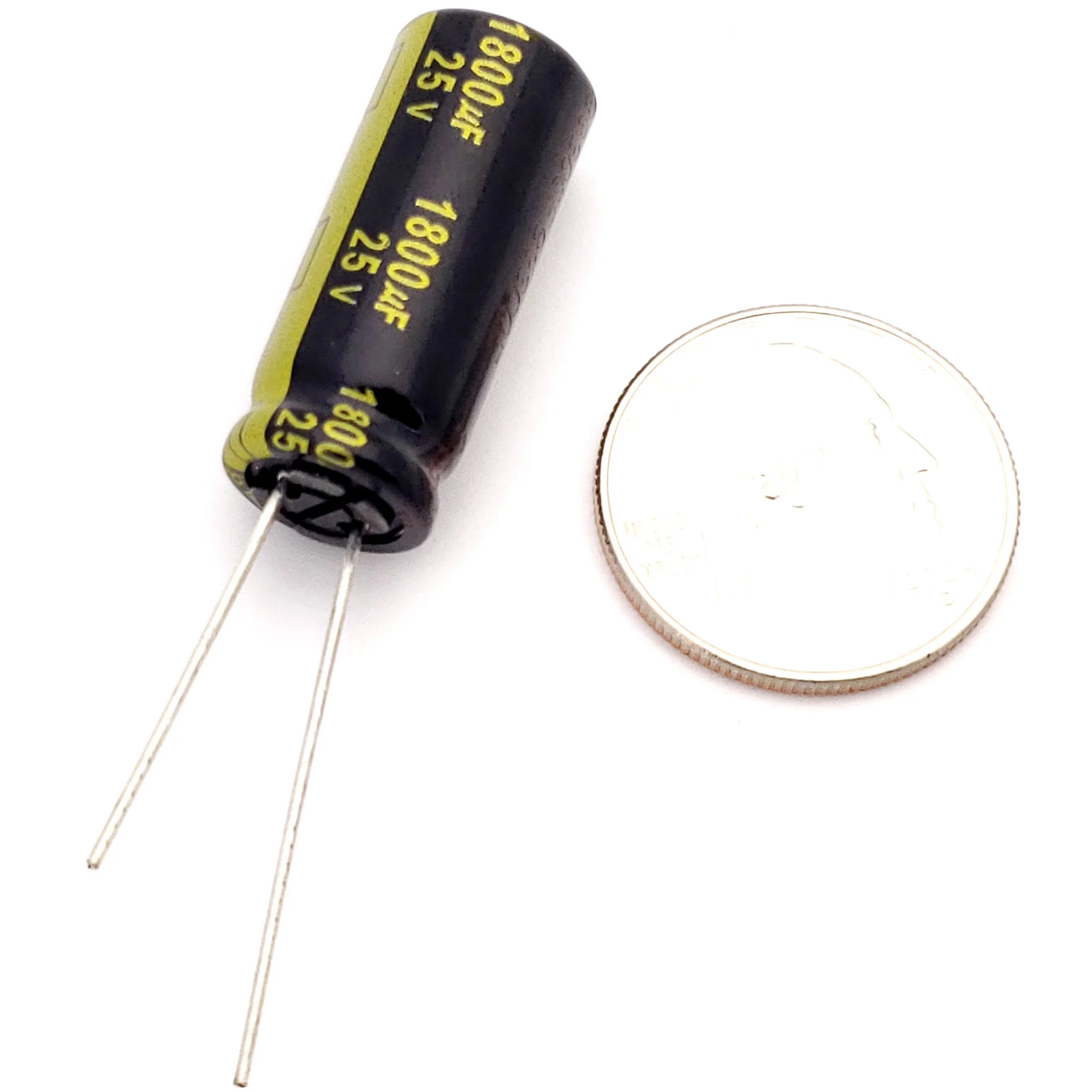 1800uF 25 Volt Electrolytic Capacitor - Image 2