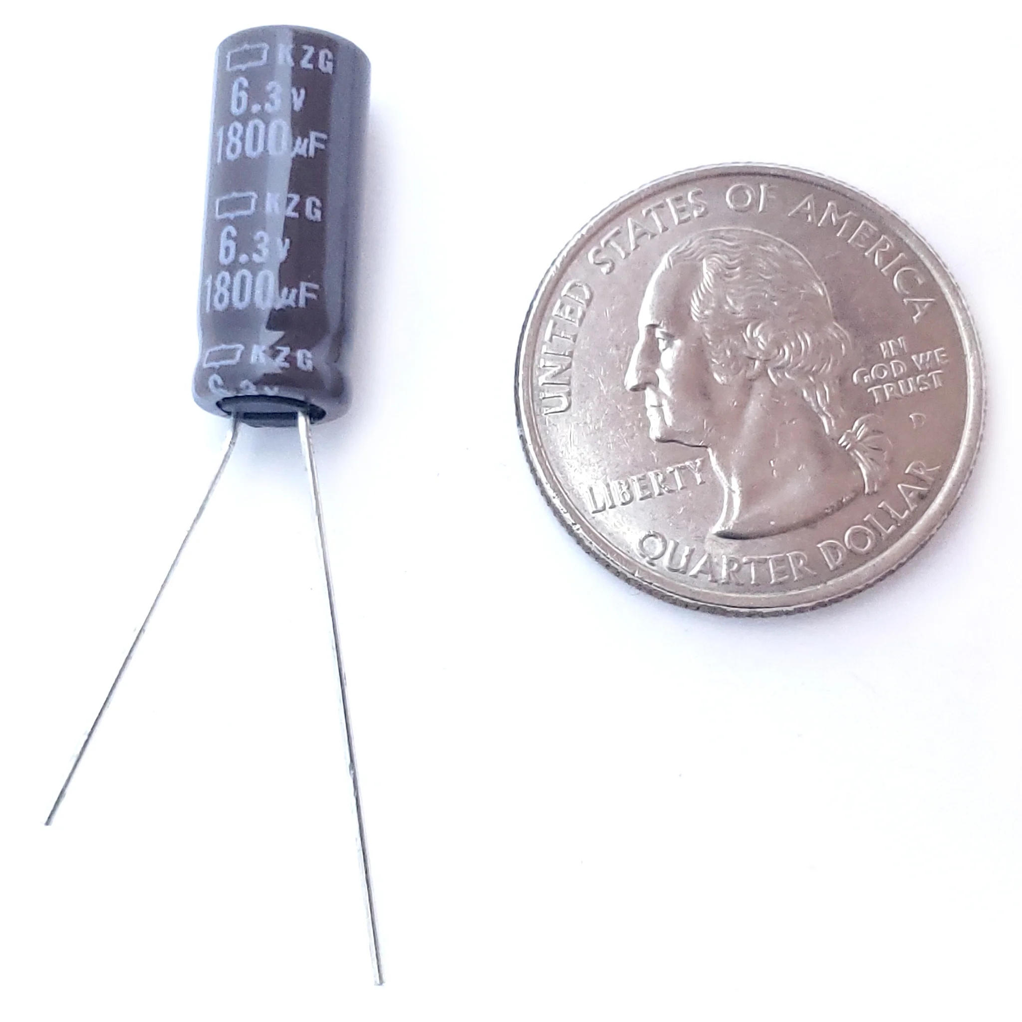 1800uF 6.3 Volt Electrolytic Capacitor - Image 2