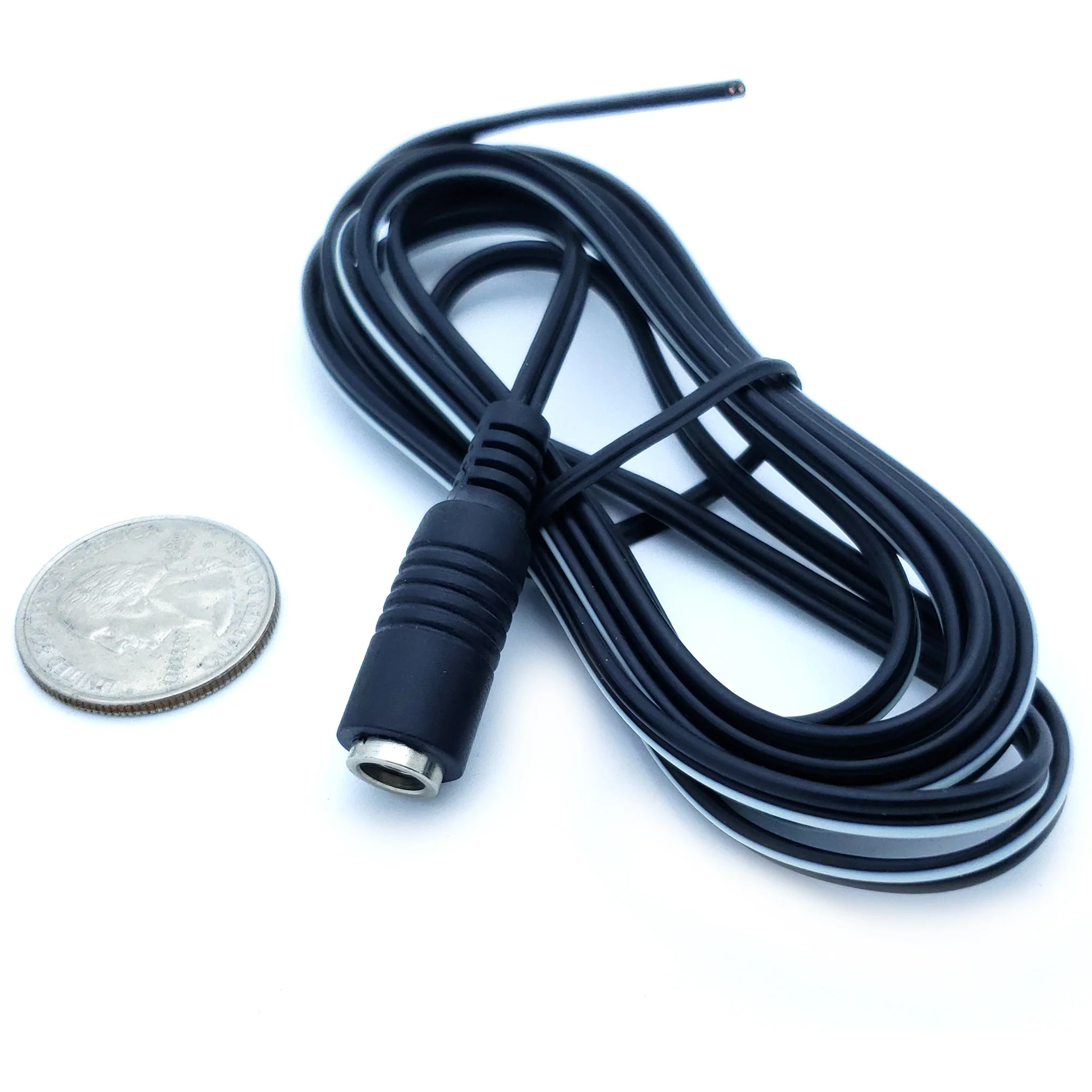 2.1mm DC Power Jack w/ 6' Cable - Image 2