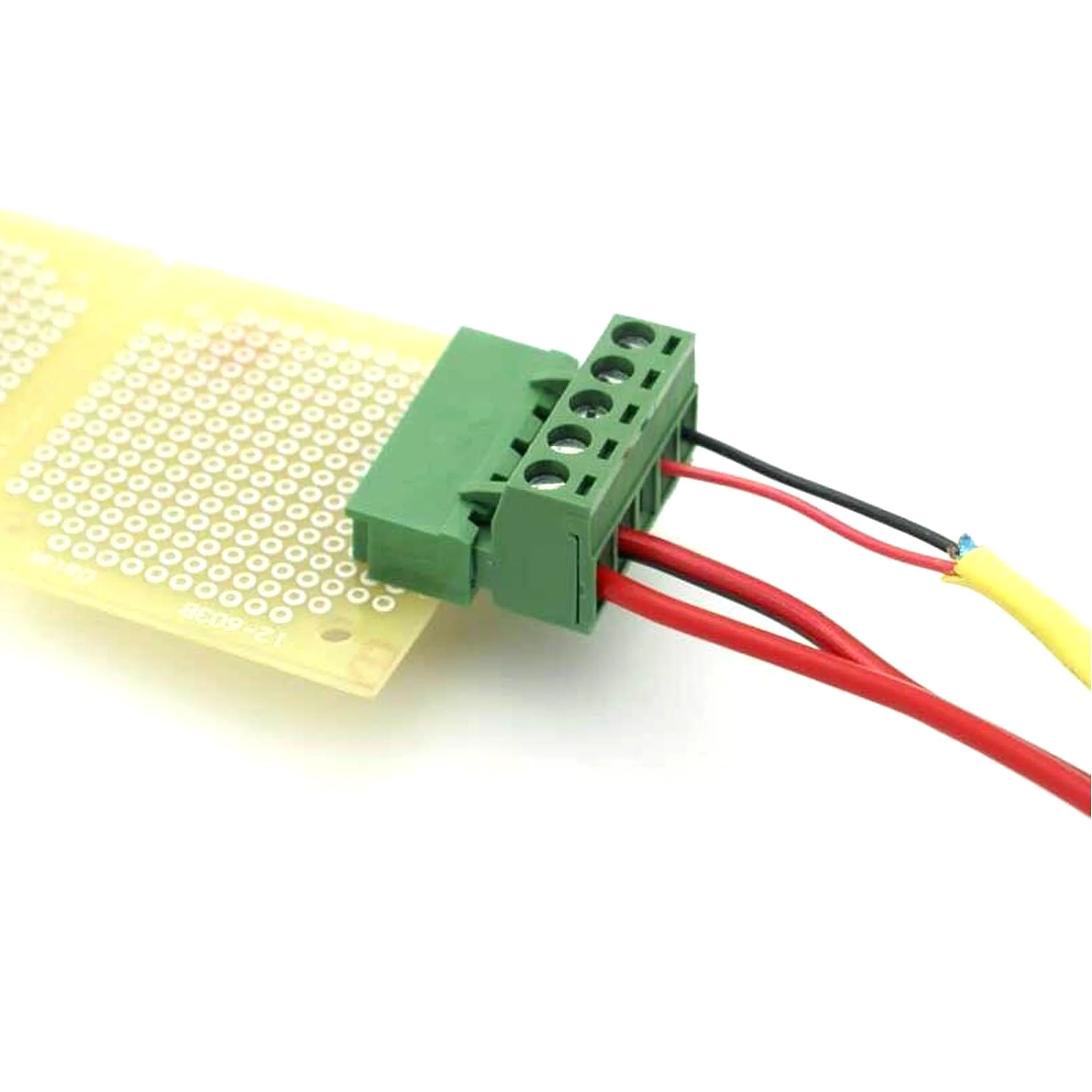 2 Position Phoenix Connector Plug - 24-12AWG Wire / 12A - Image 3
