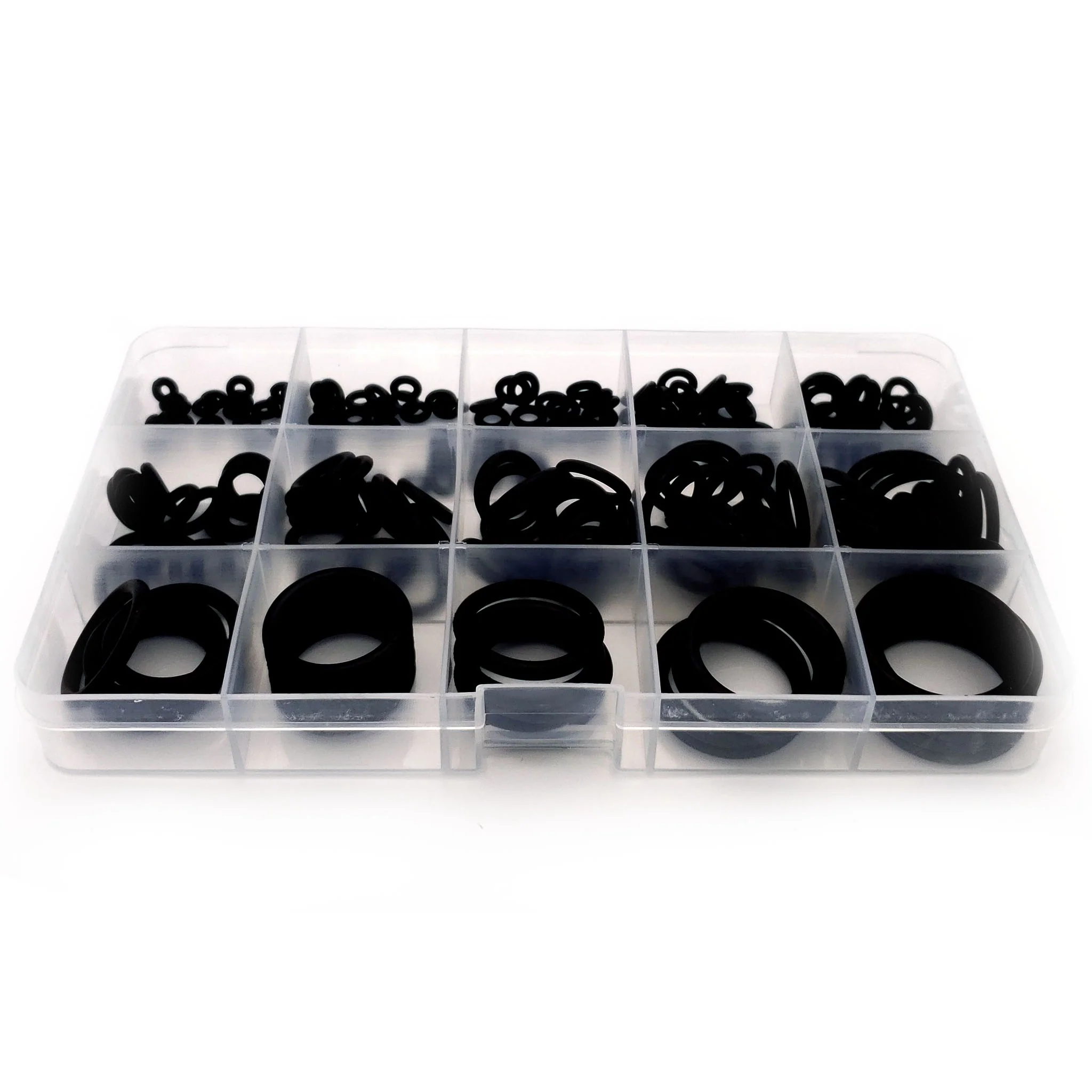 200 Rubber O-Ring Kit 15 Values - Gasket Repair Box