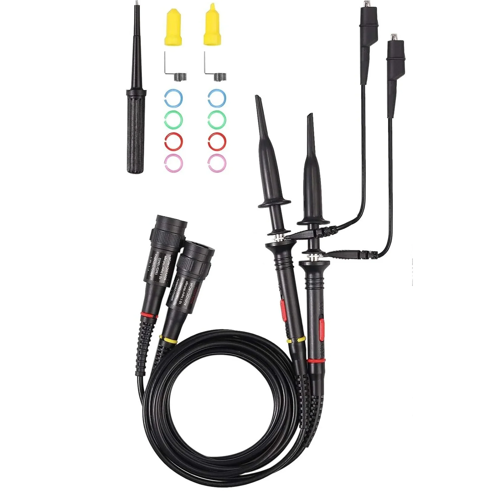 200MHz Oscilloscope Probe - Two Pack