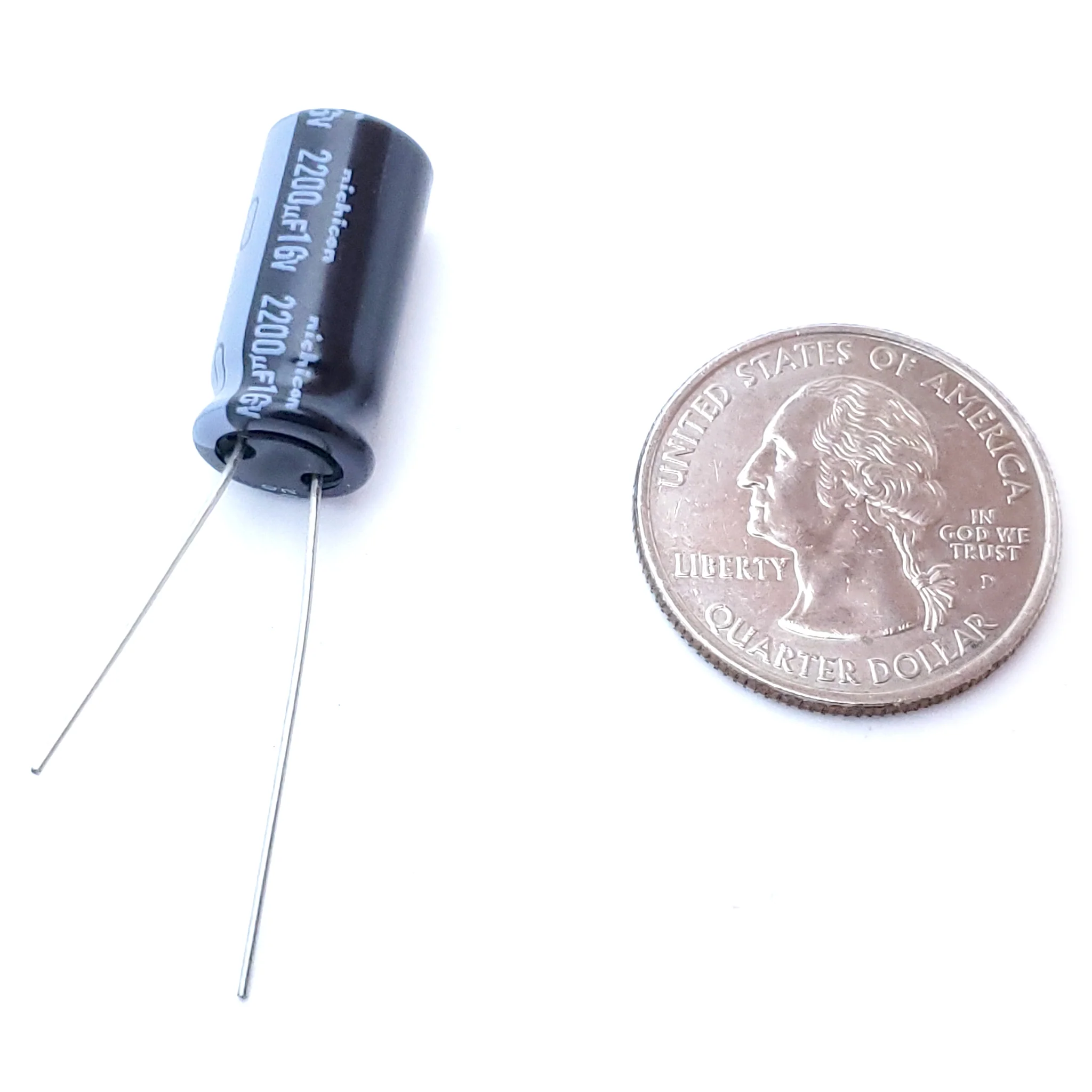 2200uF 16 Volt Electrolytic Capacitor - Image 2