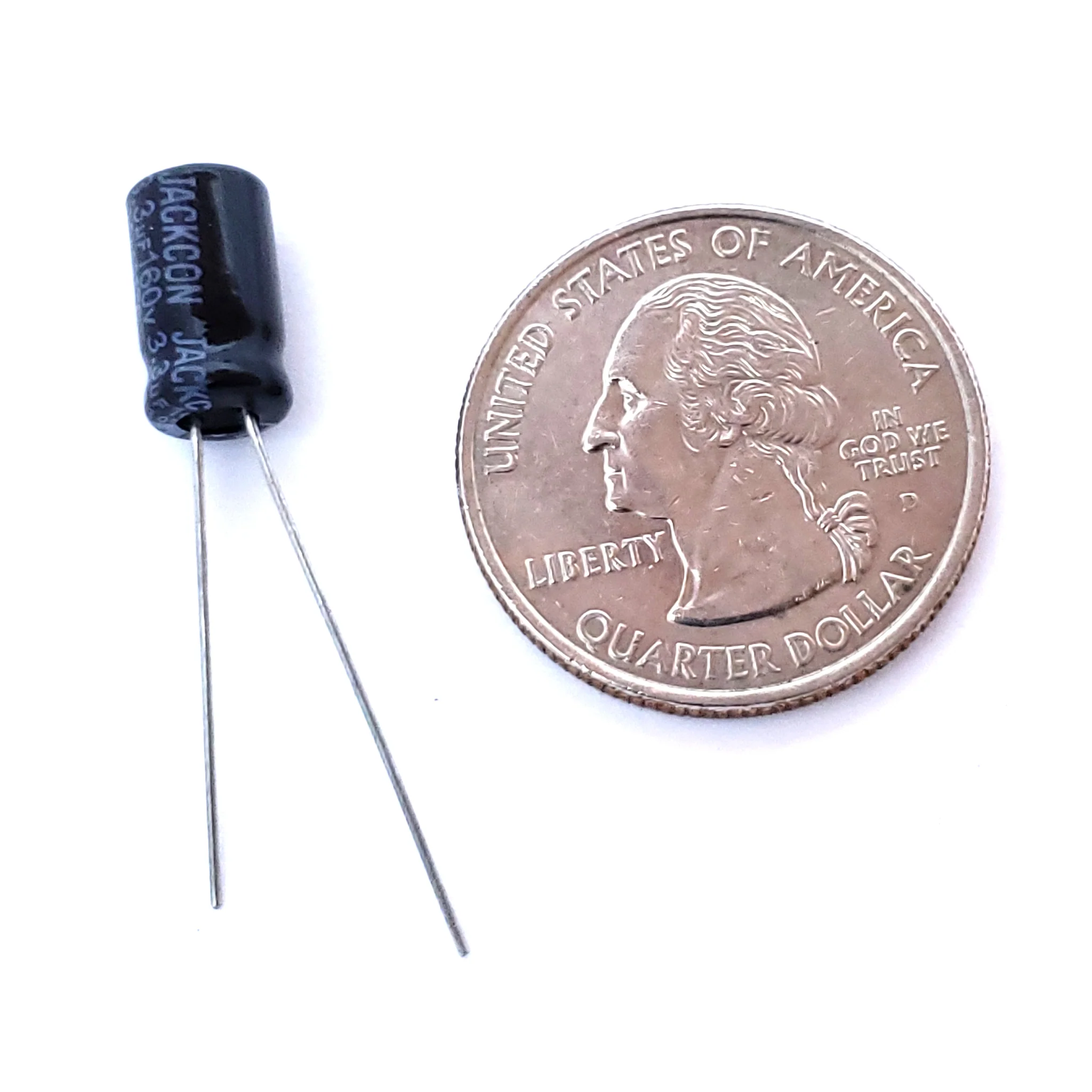 3.3uF 160 Volt Electrolytic Capacitor - Image 2