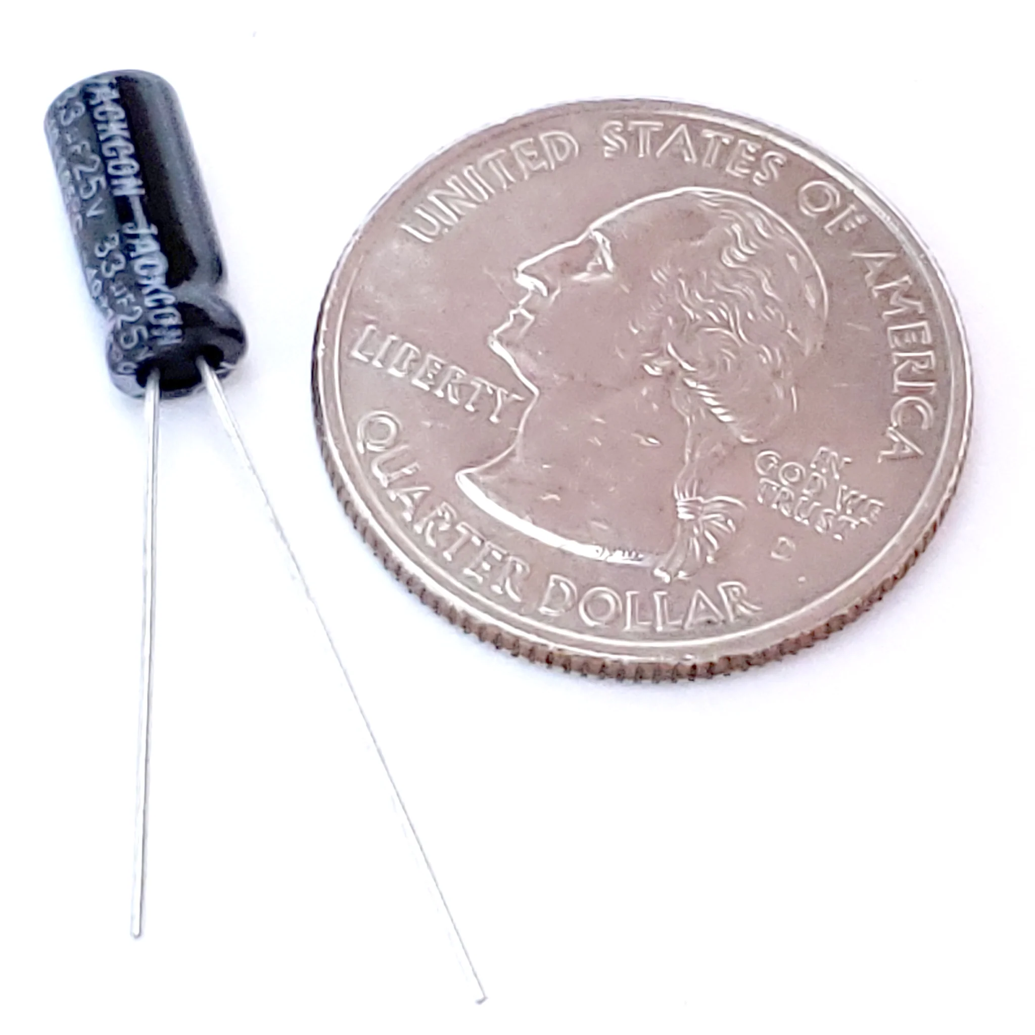 33uF 25 Volt Electrolytic Capacitor - Image 2