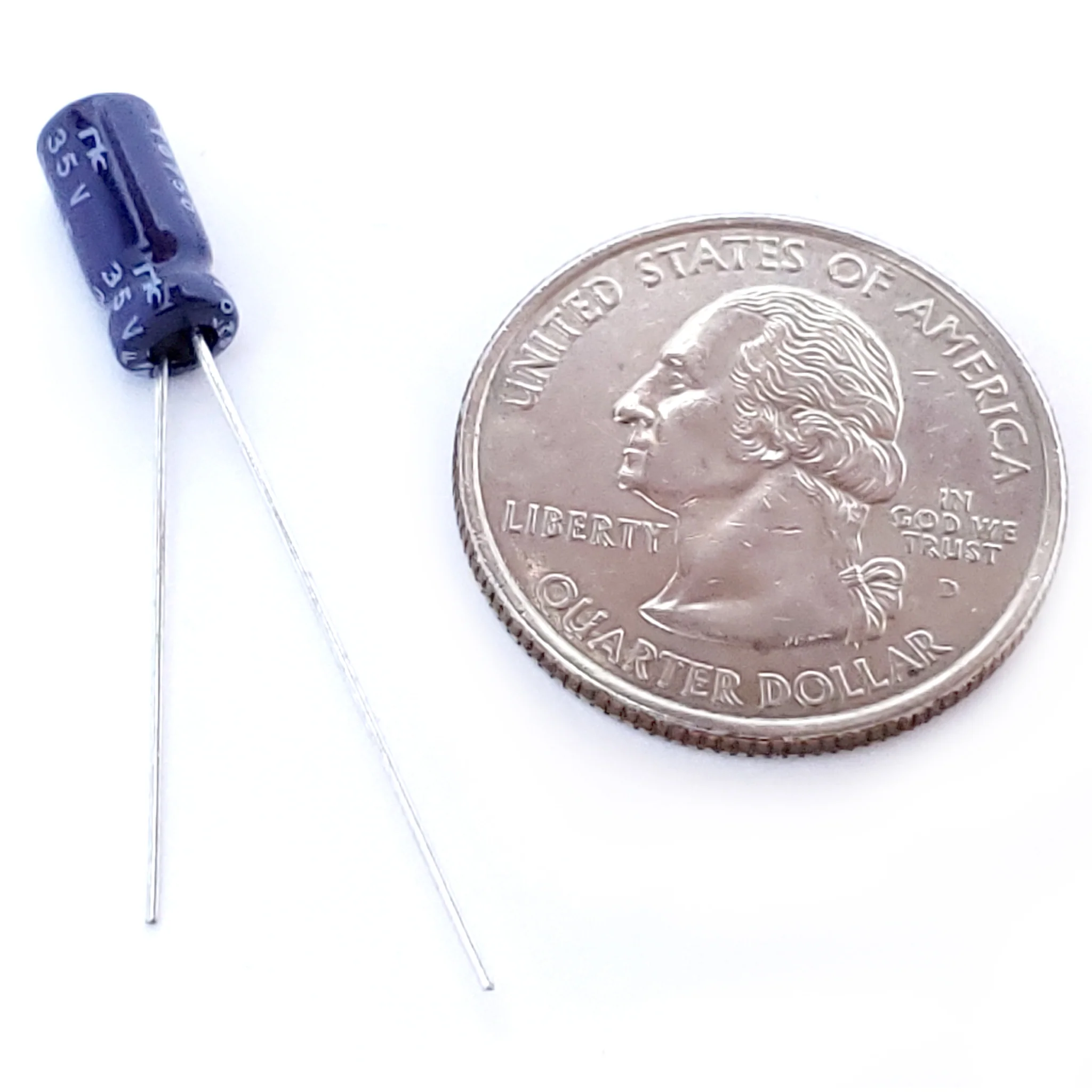 33uF 35 Volt Electrolytic Capacitor - Image 2