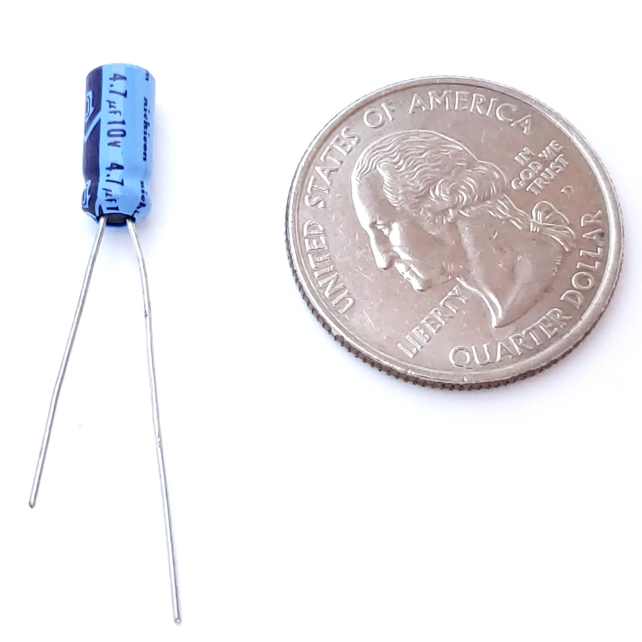 4.7uF 100 Volt Electrolytic Capacitor - Image 2