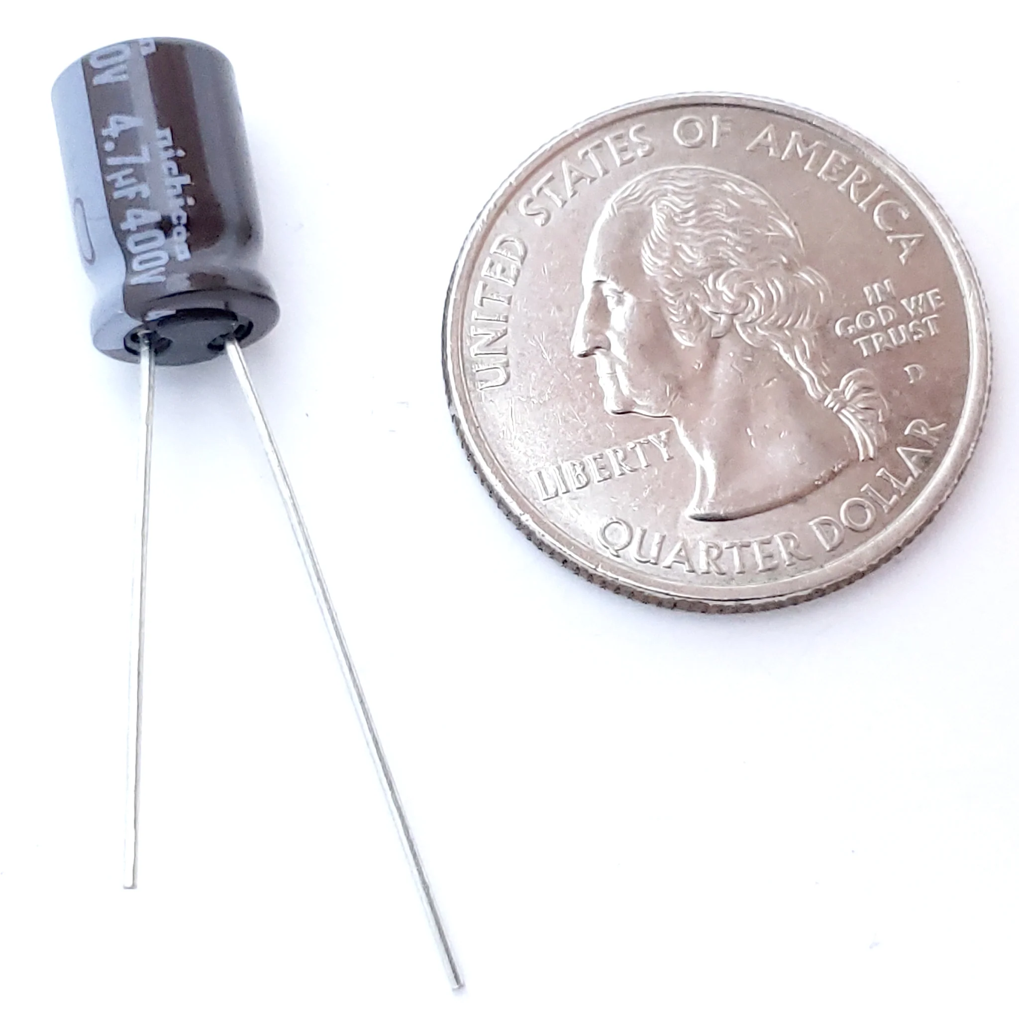 4.7uF 400 Volt Electrolytic Capacitor - Image 2