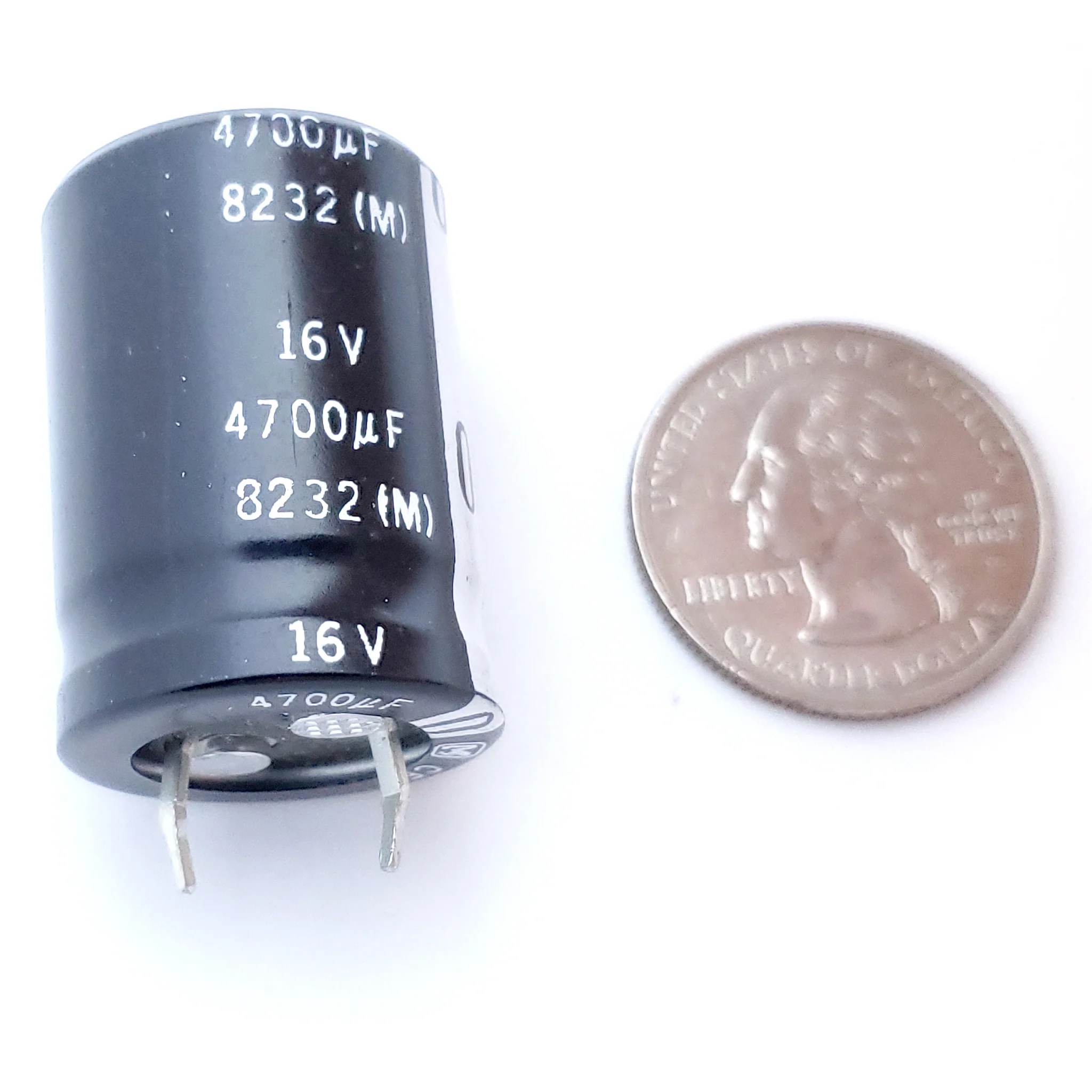 4700uF 16 Volt Electrolytic Capacitor - Image 2