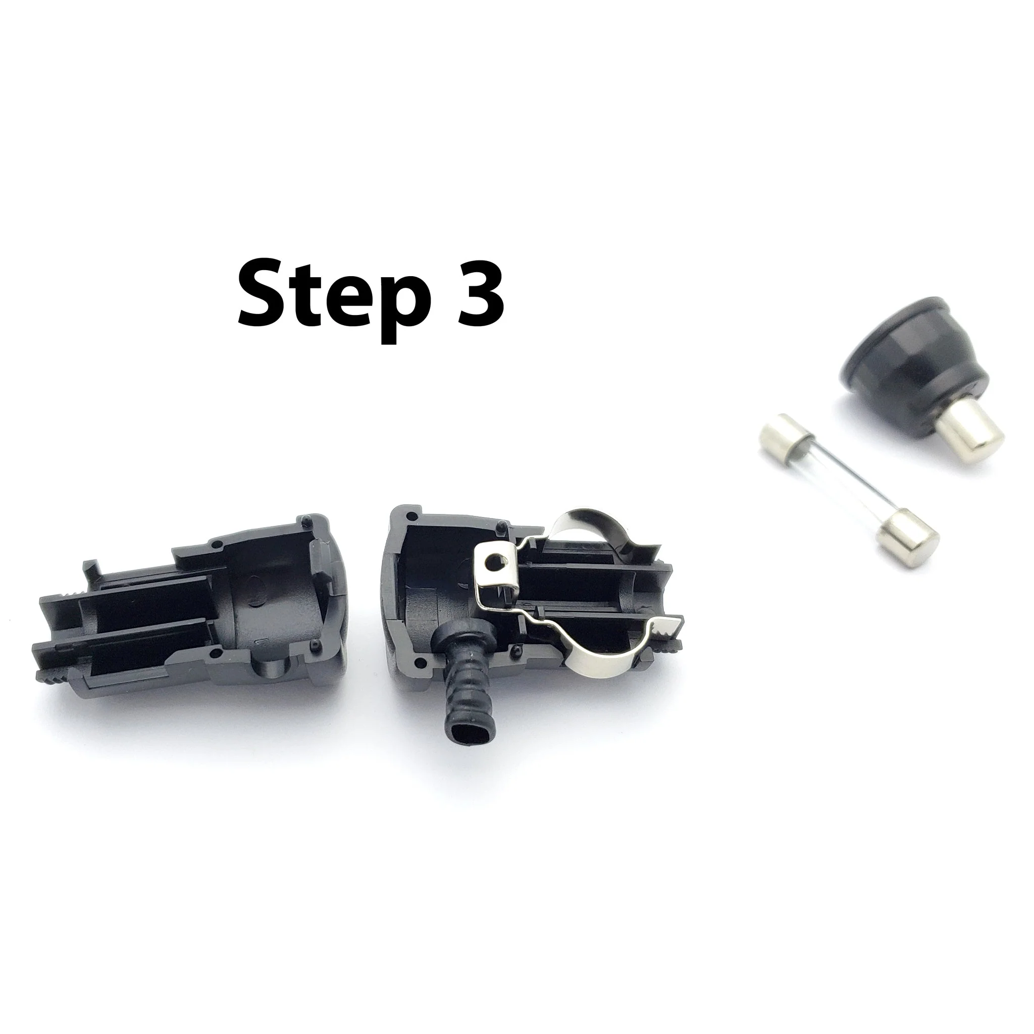 Right Angle Cigarette Lighter Plug w/8A Fuse - Image 6