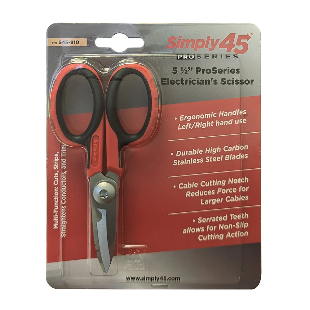 5 1/2" ProSeries Electrician's Scissors - Image 2