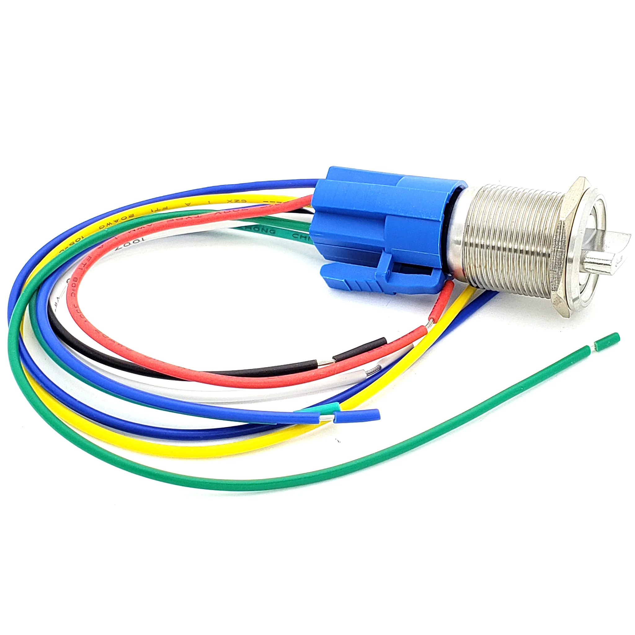 5A 3-Position Rotary Switch with Blue LED Indicator - Image 4