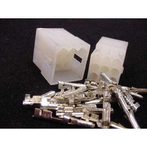 9 Pin Molex Male/Female Pair .093 Pins 12A