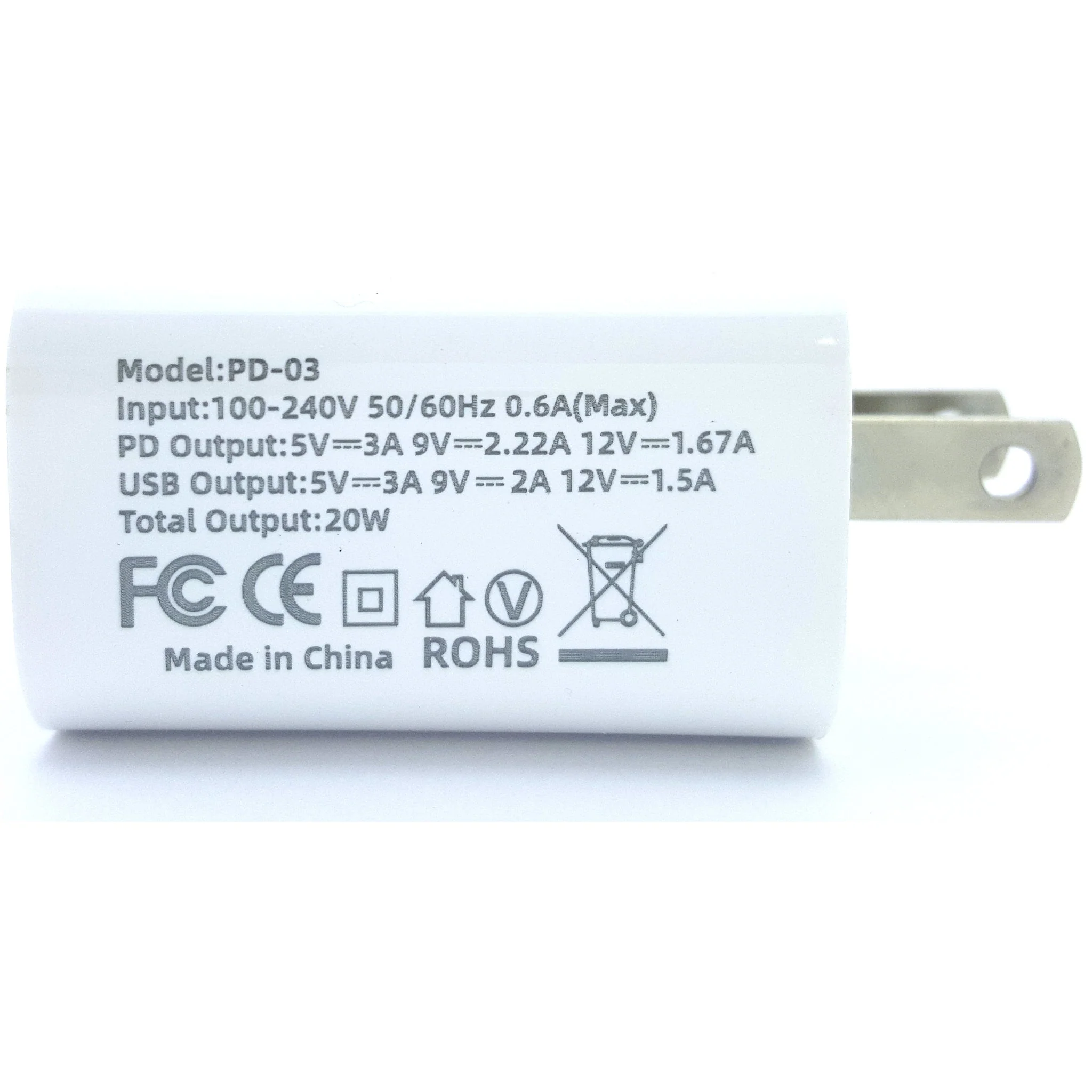 USB-C Charger - 20W - QC4.0 For Cellphones - Image 5