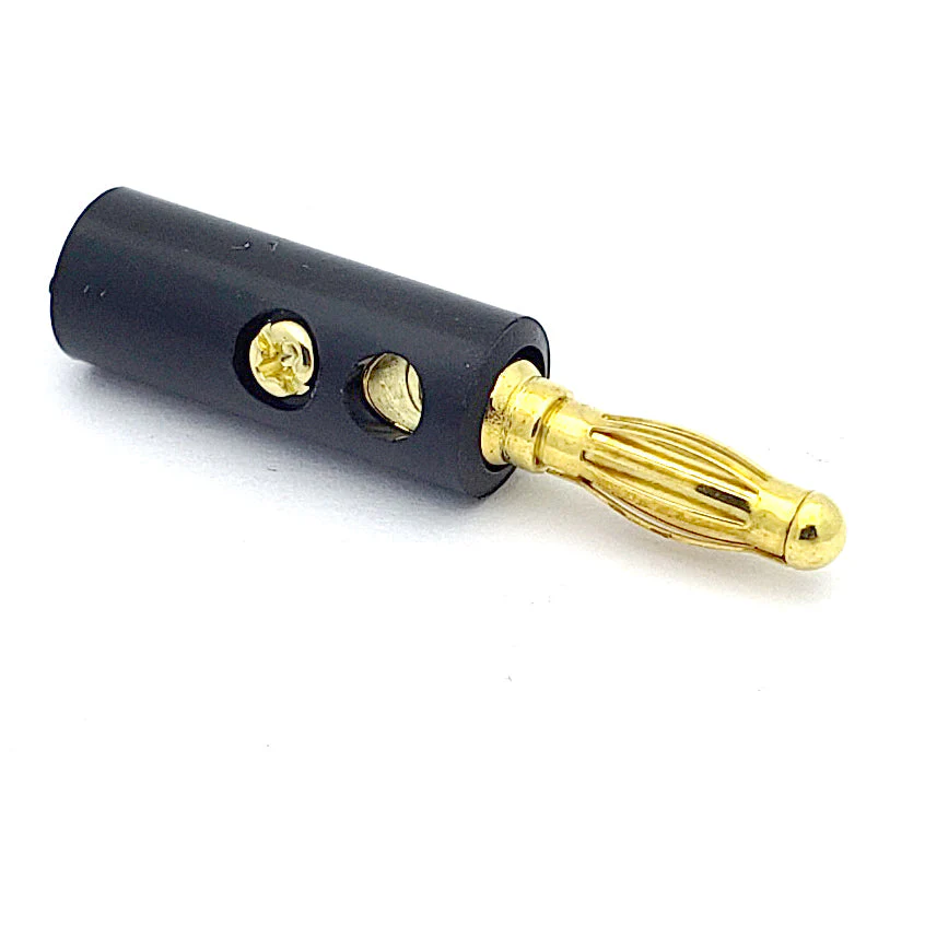Plastic Banana Plug - Black