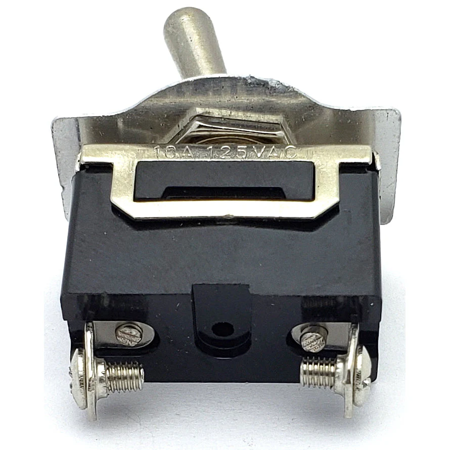 SPST Bat Handle Toggle Switch On-Off 10A CES 66-1620 - Image 3