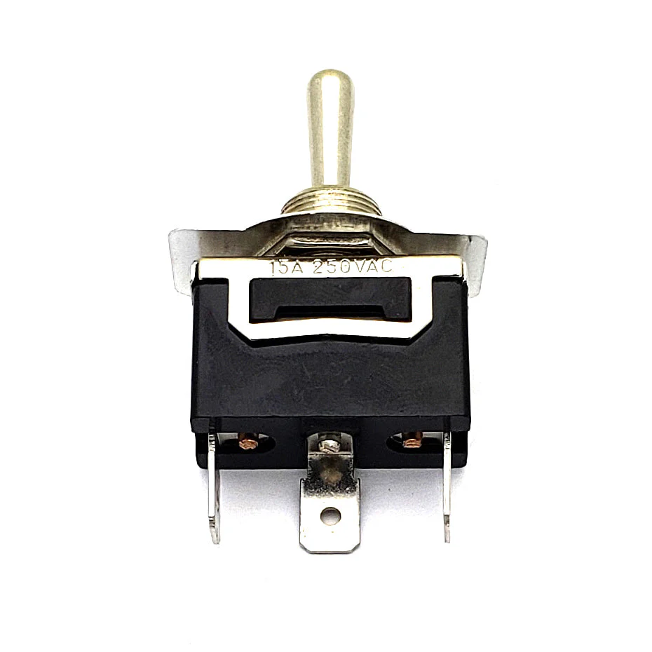 SPDT Bat Handle Toggle Switch On-Off-On 20A CES 66-1903 - Image 2