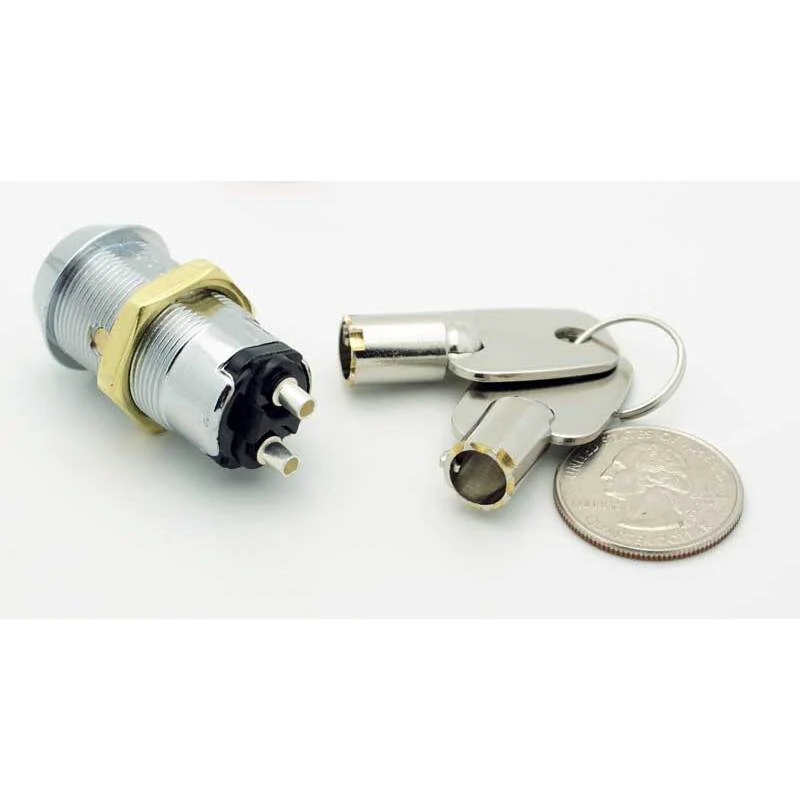 SPST Key Switch w/2 Keys - Image 3