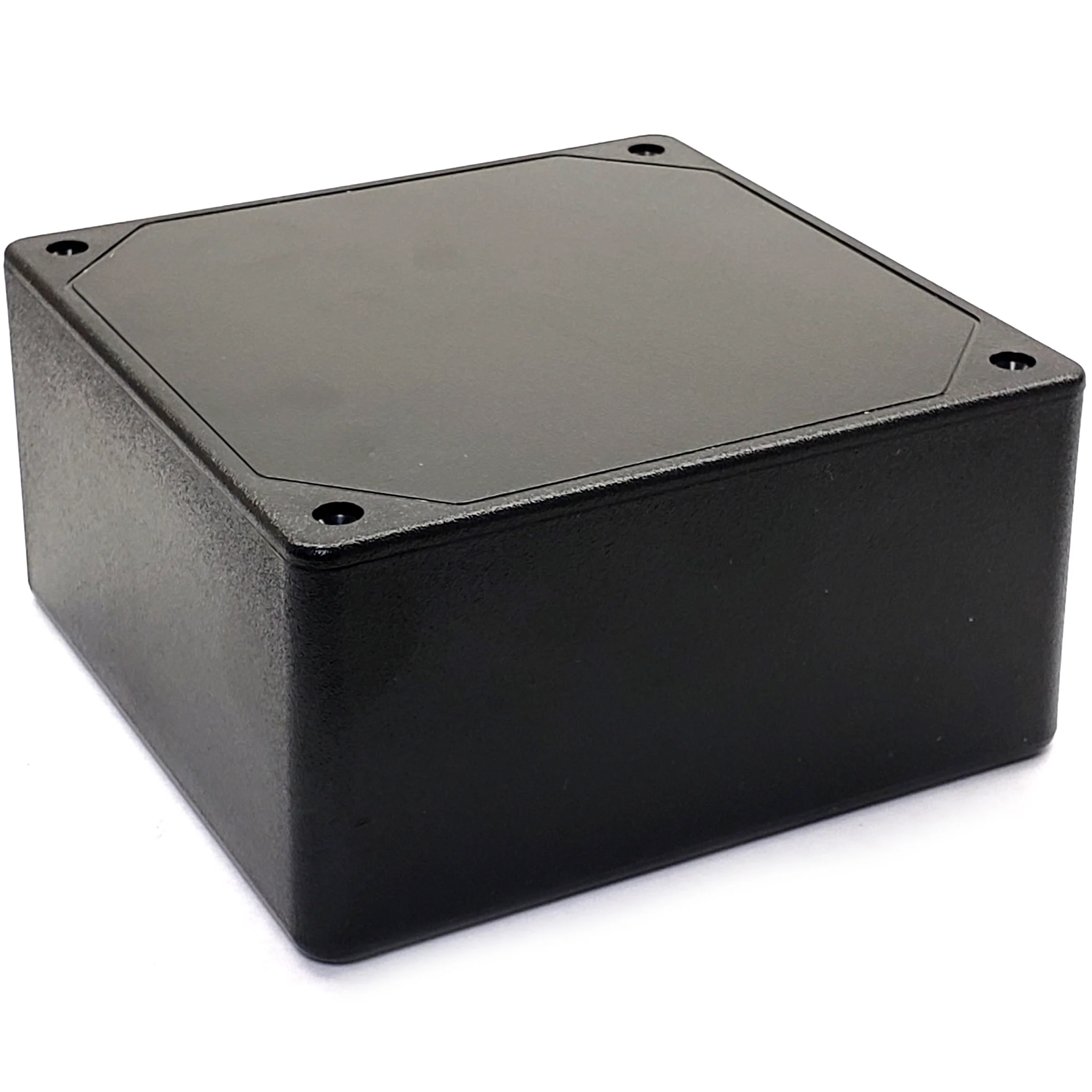 Plastic Enclosure, 4.6 in L x 2.2 in W x 4.6 in H , Black Texture Finish