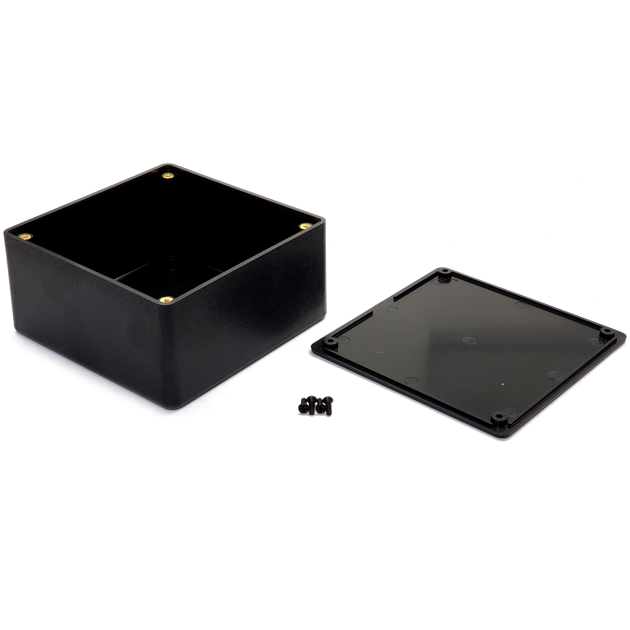 Plastic Enclosure, 4.6 in L x 2.2 in W x 4.6 in H , Black Texture Finish - Image 2