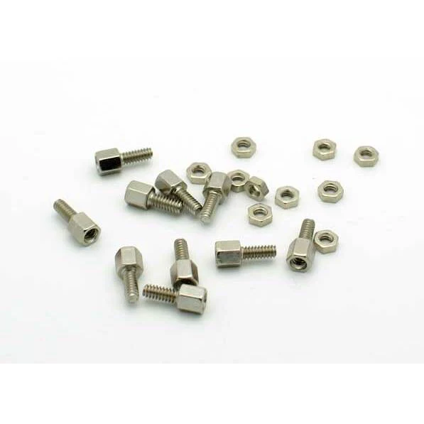 D-Sub Hex Screw / Standoff w/Nuts, 100 Pack