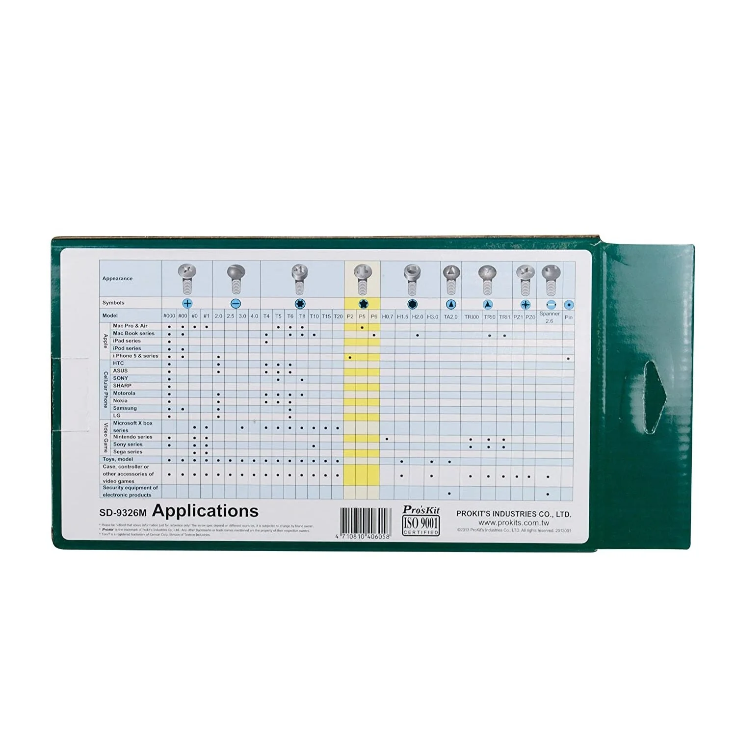 SD-9326M Pro's Kit Apple Products Repair Kit - Image 5