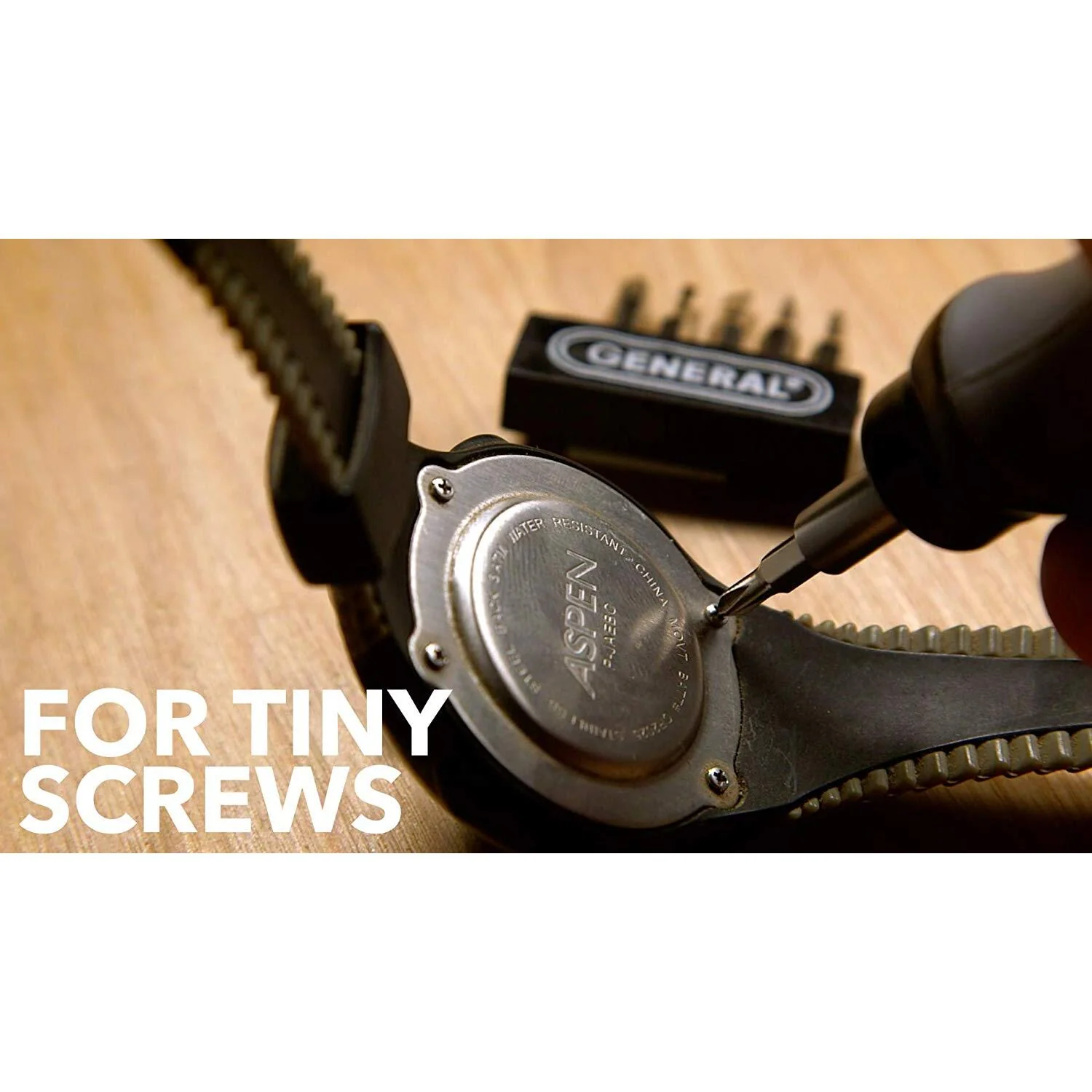 Cordless Power Screwdriver w/ 6 Bits - Image 3