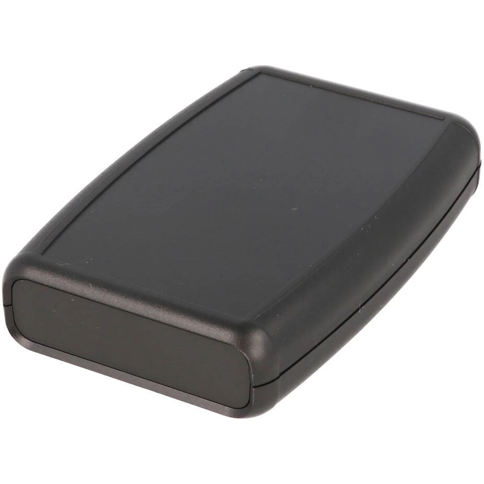117 x 79 x 24MM ABS Soft Sided HandHeld Case +Battery Door Black