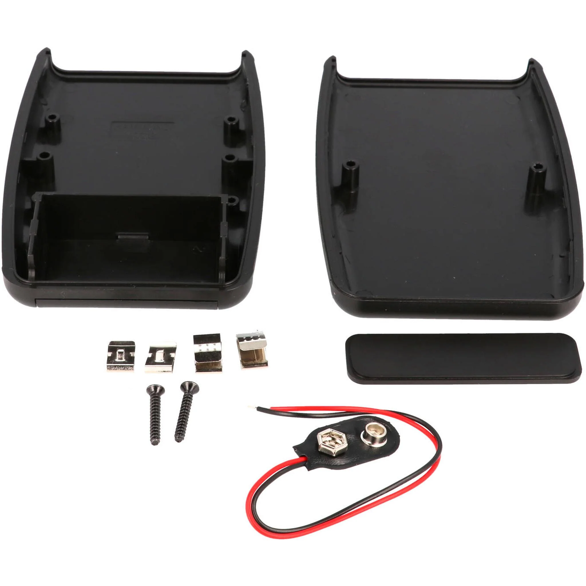 117 x 79 x 24MM ABS Soft Sided HandHeld Case +Battery Door Black - Image 2