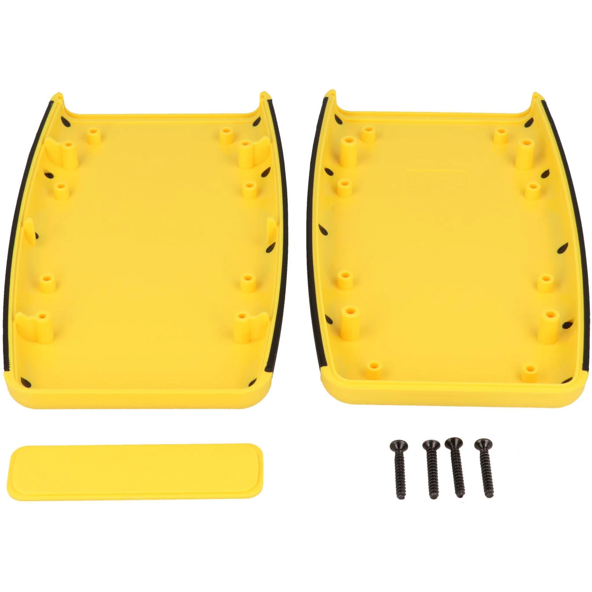147 x 89 x 24MM ABS Soft Sided Hand Held Case Yellow - Image 2