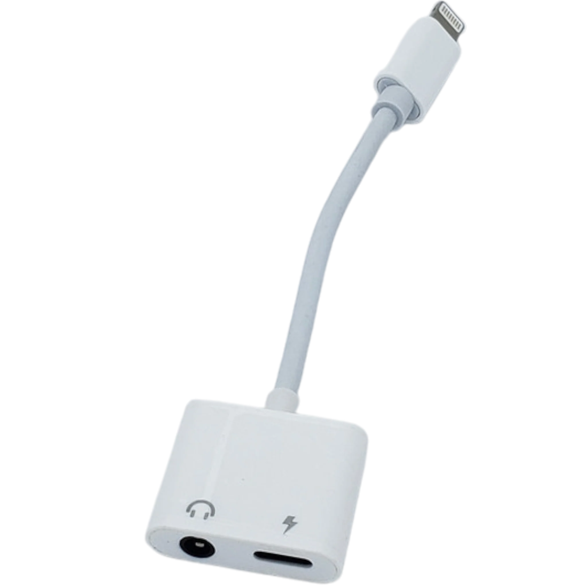 iPhone Lightning To 3.5mm Headphone & Lightning Charge - Apple MFi Certified