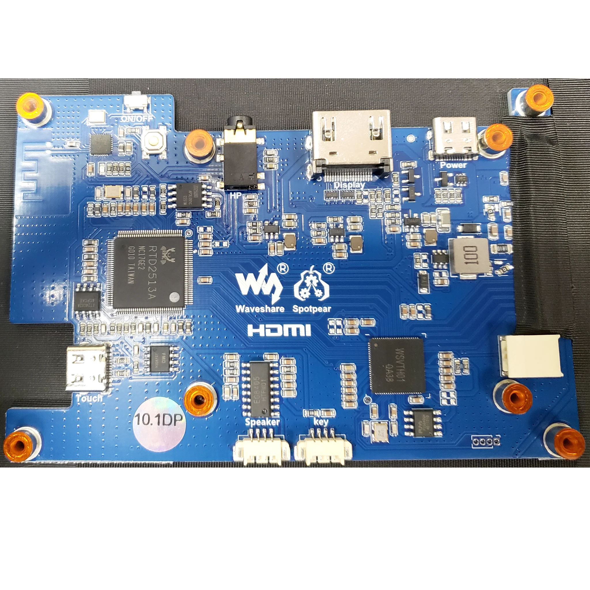 LCD Touchscreen - HDMI - 10.1 Inch - Waveshare - Image 3