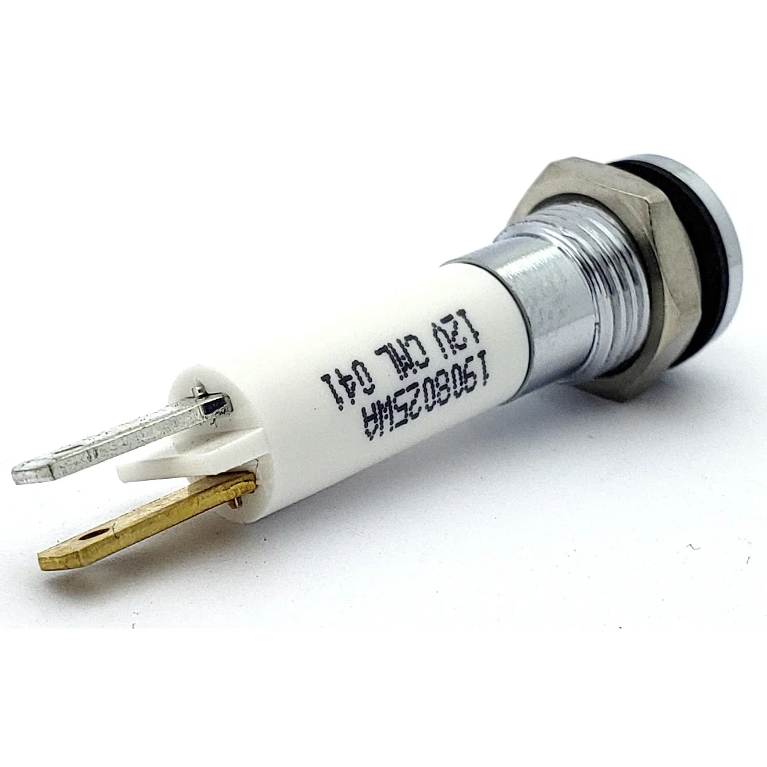 Linrose White 12VDC/AC Ultrabright LED 8mm Panel Mount - Image 3