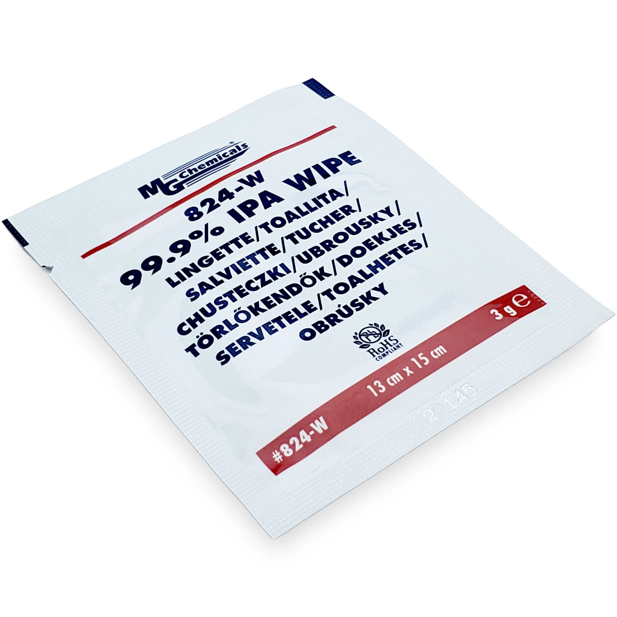 MG Isopropyl Alcohol Wipe - 50 Pack - Image 4