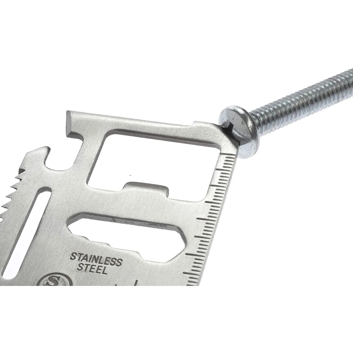 SE 11-Function Stainless Steel Survival Pocket Tool - Image 4