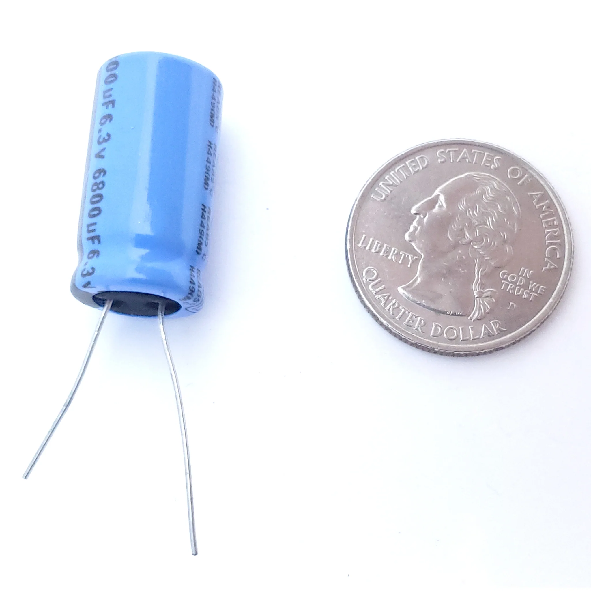 6800uF 6.3 Volt Electrolytic Capacitor - Image 2