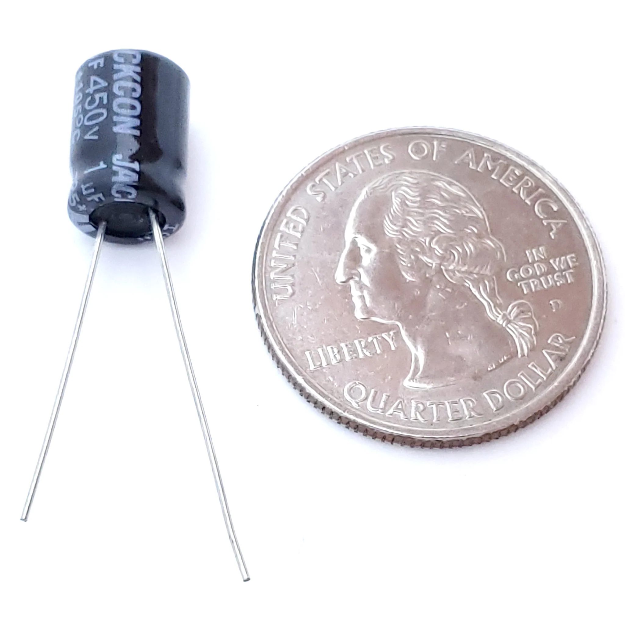 1uF 450 Volt Electrolytic Capacitor - Image 2