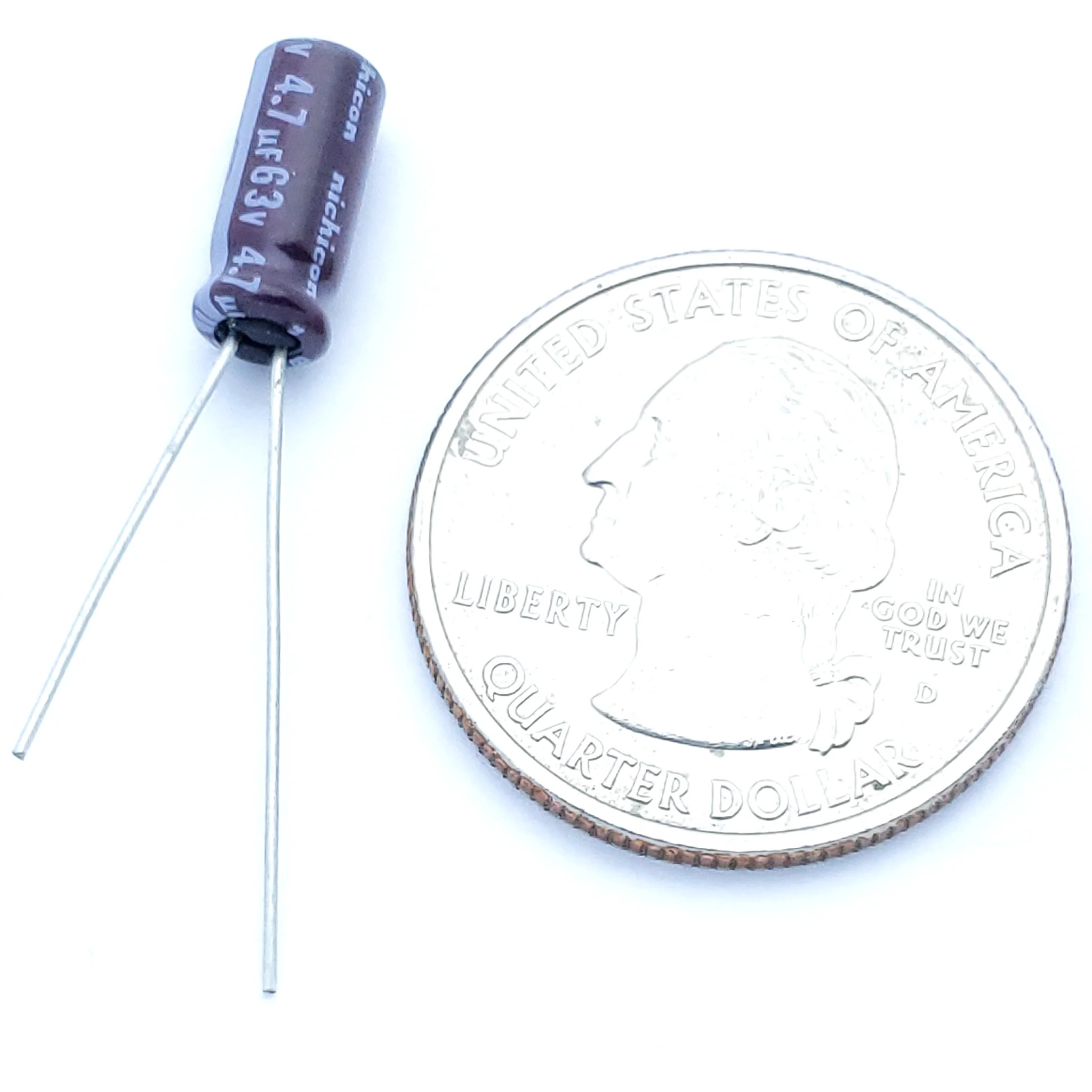 4.7uF 63 Volt Electrolytic Capacitor - Image 2