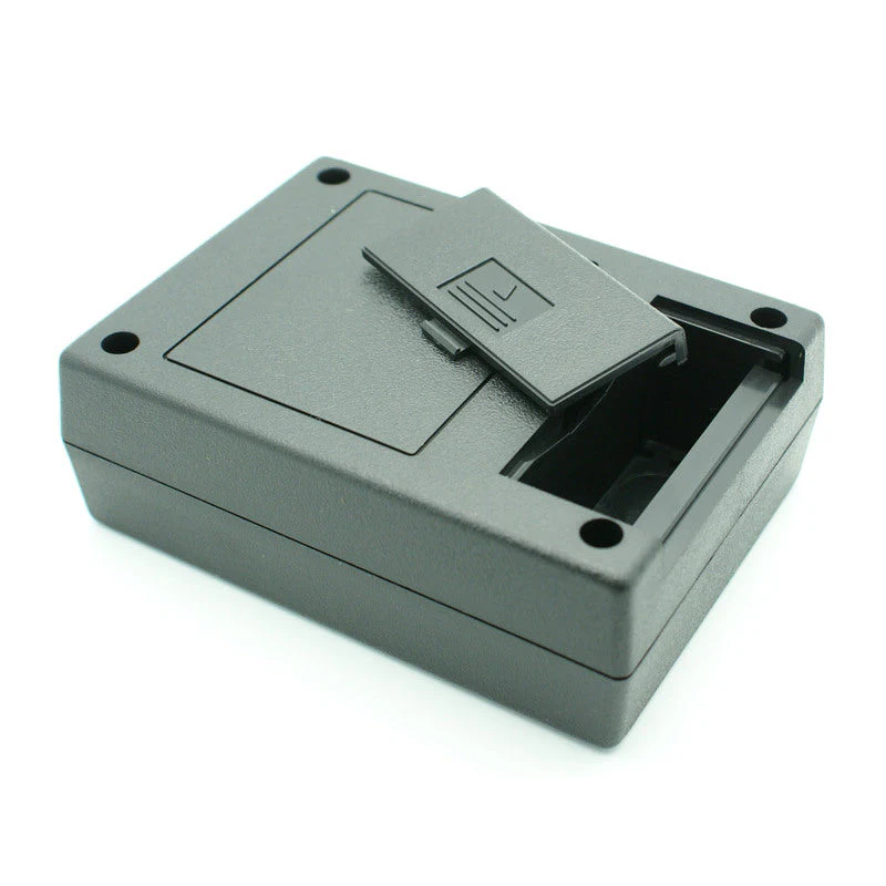 Project Case With 9V Battery Compartment - 4.37βL X 3.25β W X1.5βH - Black