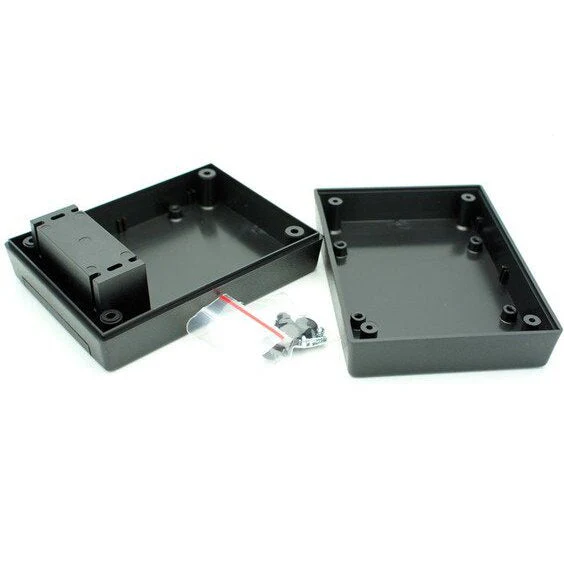 Project Case With 9V Battery Compartment - 4.37βL X 3.25β W X1.5βH - Black - Image 2