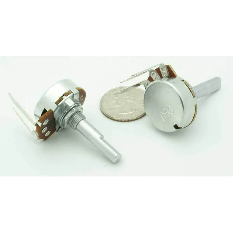 500K 1/4 Watt Audio Taper Potentiometer
