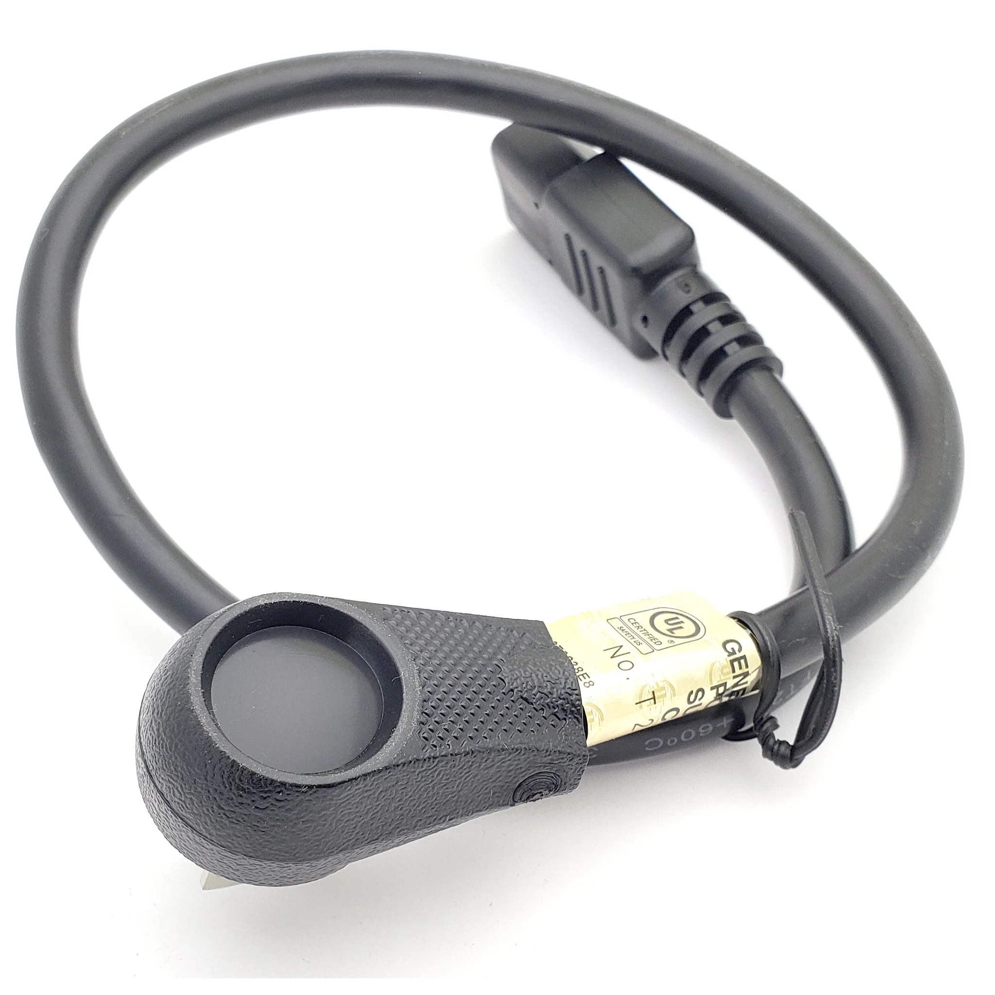 Right Angle (90 degree) 5-15P Plug To IEC C13 Straight - 3Ft - Image 5