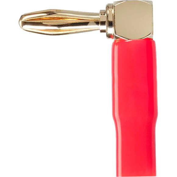 Right Angle 90 Degree Banana Plug Gold Plated