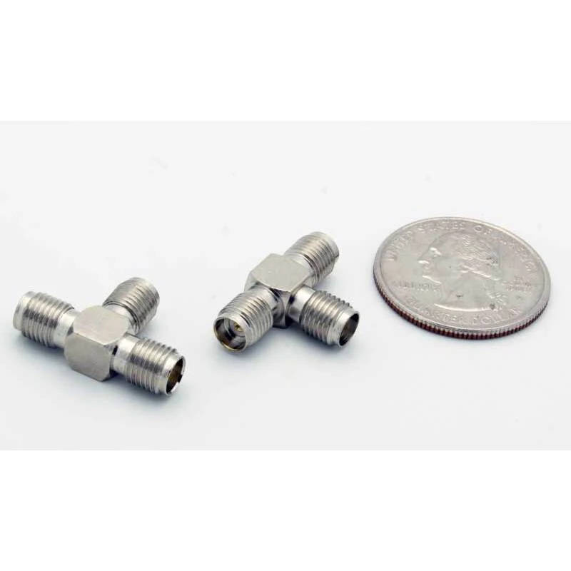 SMA "T" Female - Female - Female Adapter - Image 2