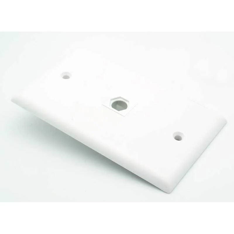 1 Hole Keystone Filler Insert - White - Image 2