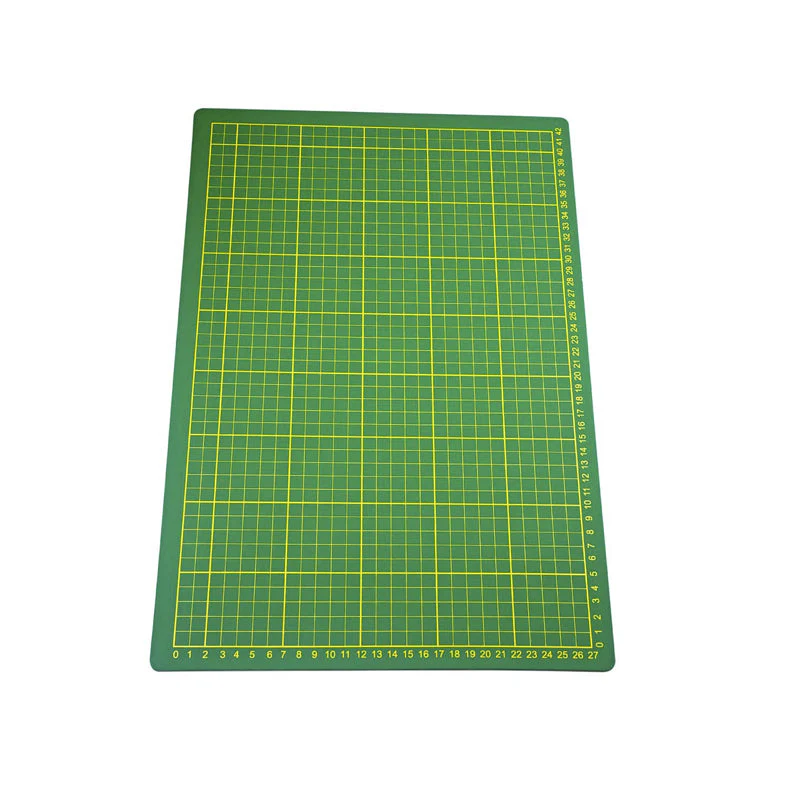 Double Sided Self-Healing Green Cutting Mat 12" X 9" X 3mm - Image 3