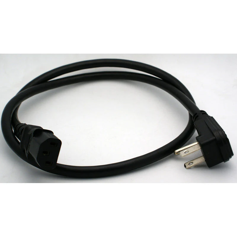 36" IEC Power Cord Right Angle