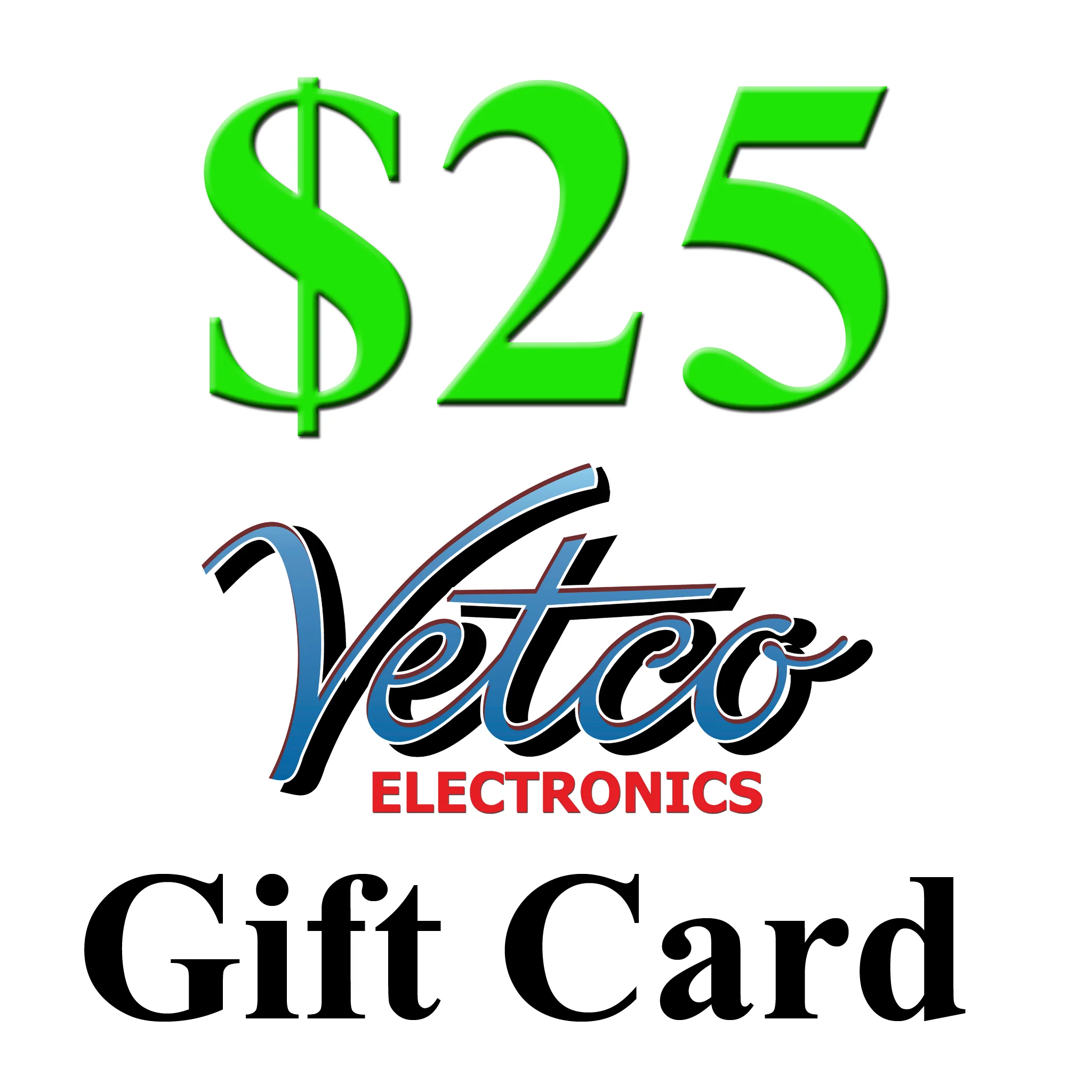 Vetco Electronics Gift Card - Choose Your Value - Image 2