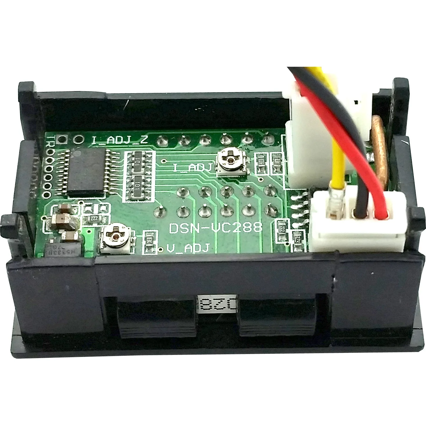 LED Volt & 10 AMP Meter (0.00 to 100 VDC 3+2 wire, 0-10A) - Image 3